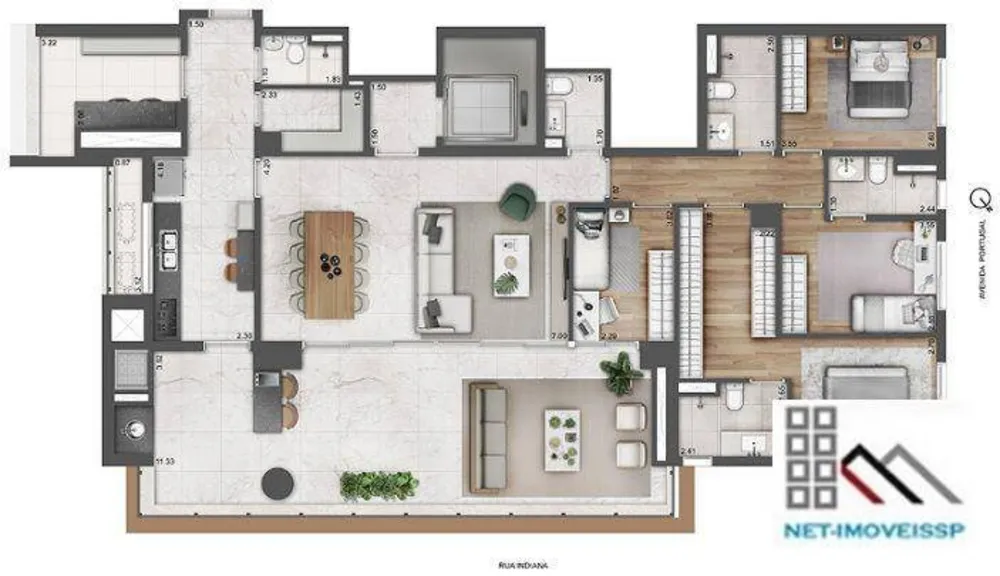 Apartamento, 4 quartos, 205 m² - Foto 15