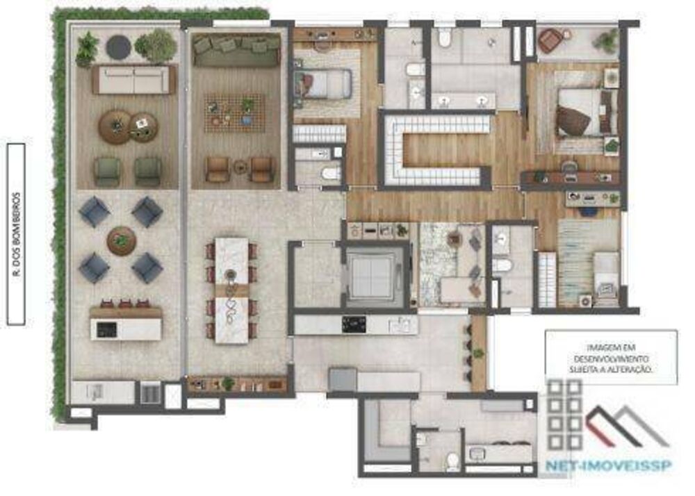 Apartamento, 3 quartos, 251 m² - Foto 7