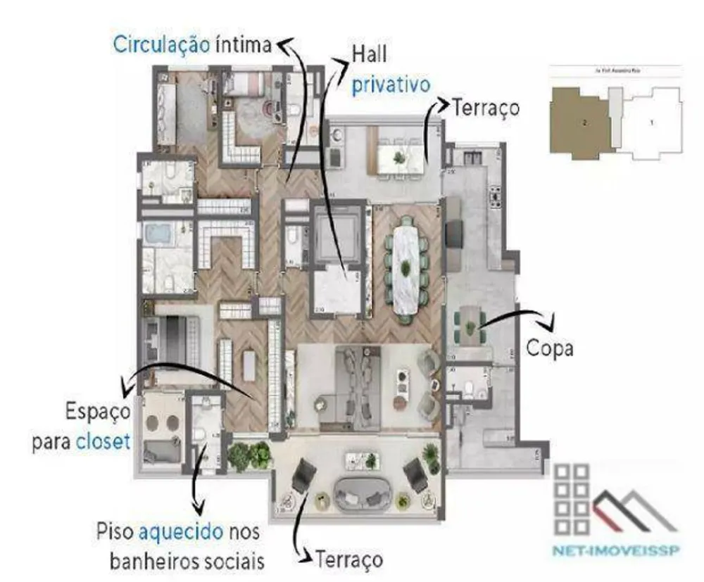Apartamento, 4 quartos, 230 m² - Foto 16