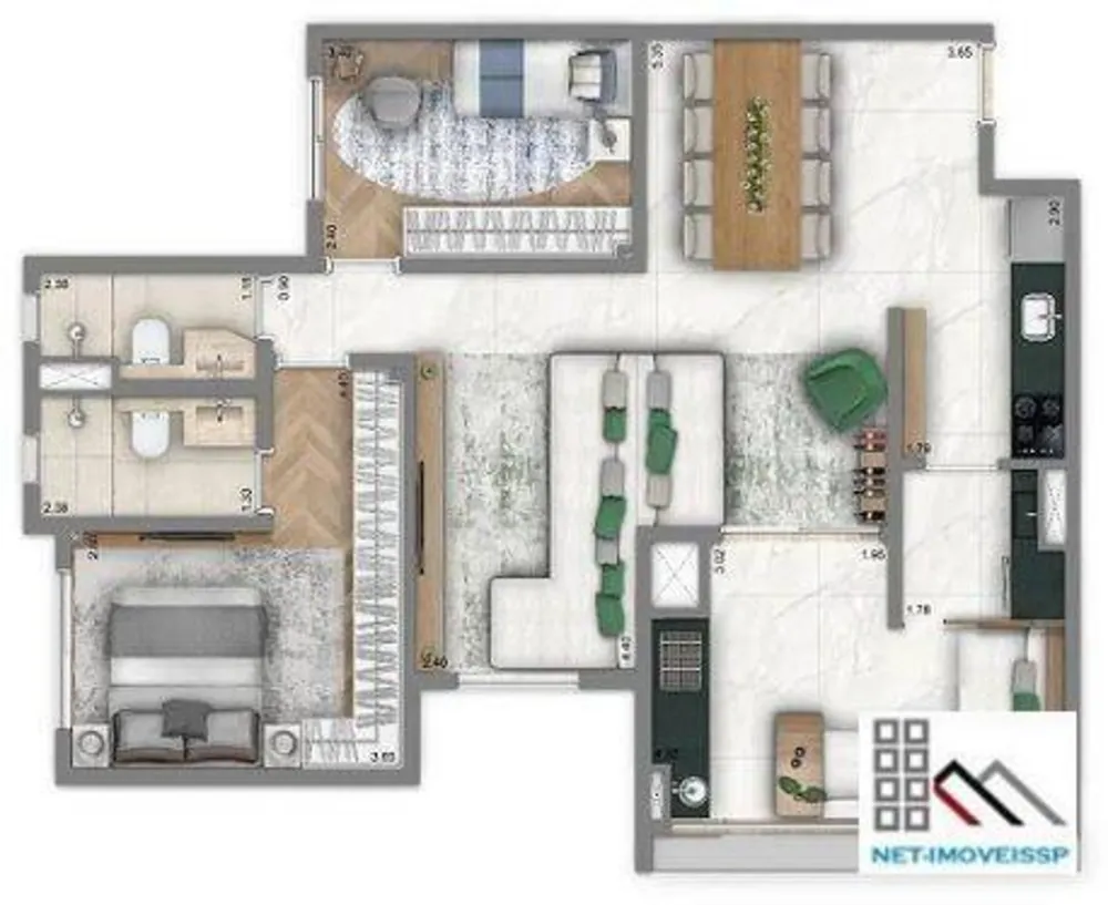 Apartamento, 3 quartos, 83 m² - Foto 11