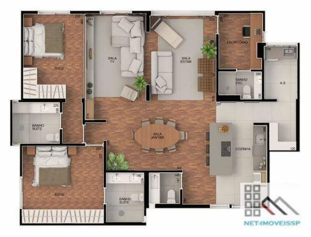 Apartamento, 2 quartos, 127 m² - Foto 4