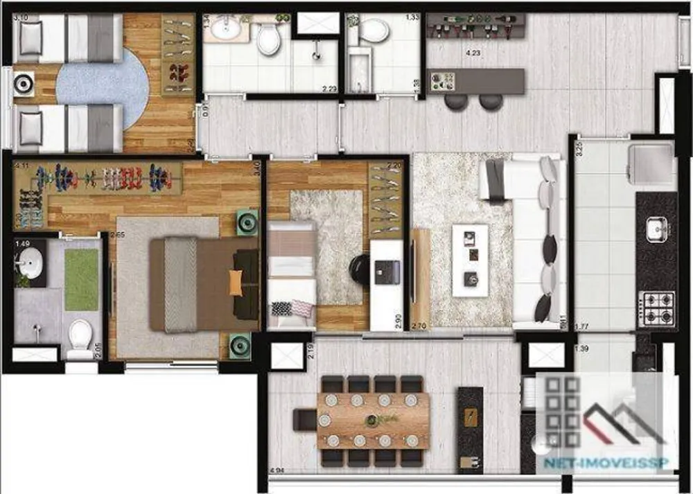 Apartamento, 3 quartos, 84 m² - Foto 16