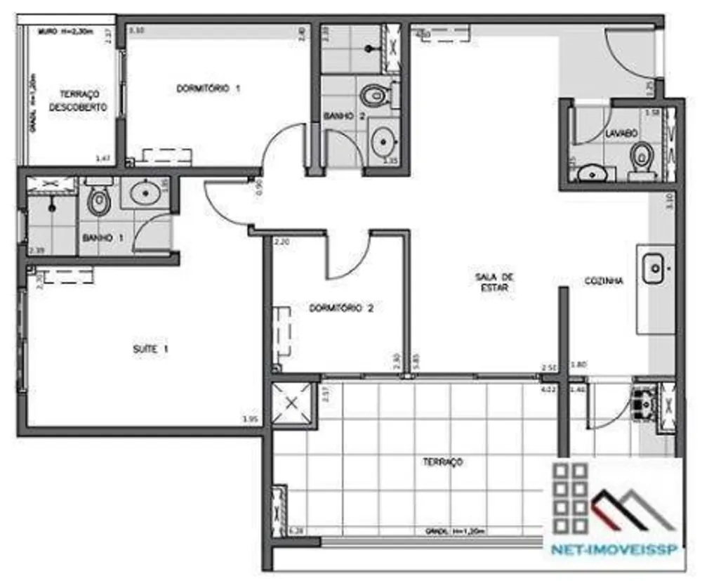 Apartamento, 2 quartos, 88 m² - Foto 8