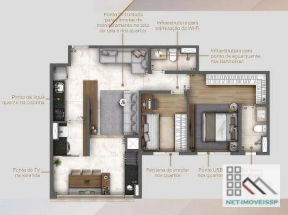 Apartamento, 2 quartos, 75 m² - Foto 20