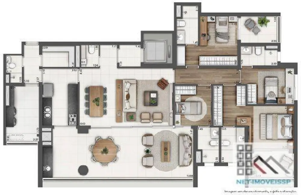 Apartamento, 4 quartos, 202 m² - Foto 11