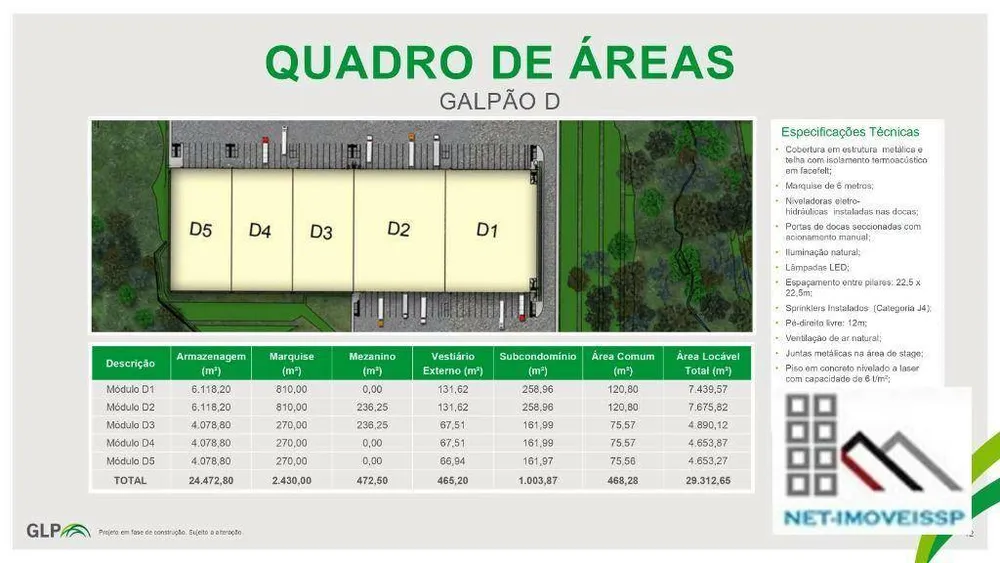 Depósito-Galpão, 4653 m² - Foto 6