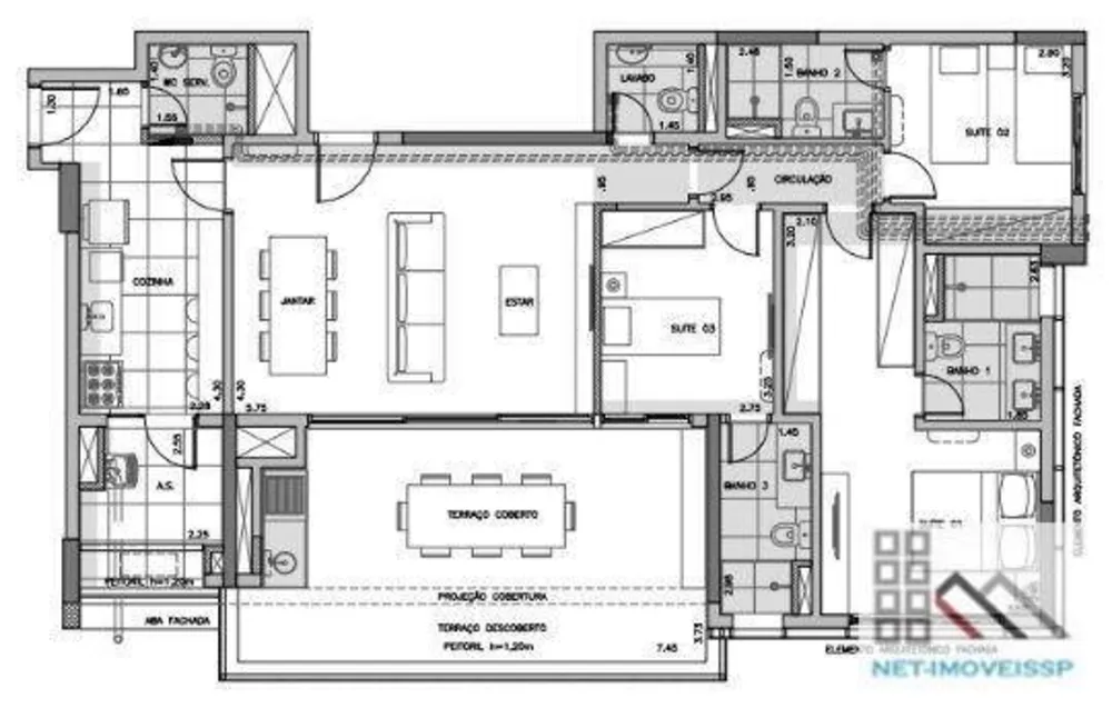 Apartamento, 3 quartos, 145 m² - Foto 16