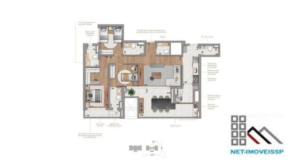 Apartamento, 3 quartos, 123 m² - Foto 13