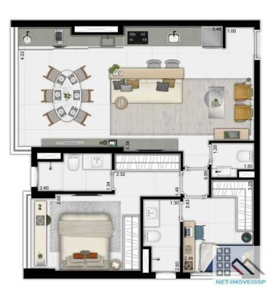 Apartamento, 2 quartos, 76 m² - Foto 15