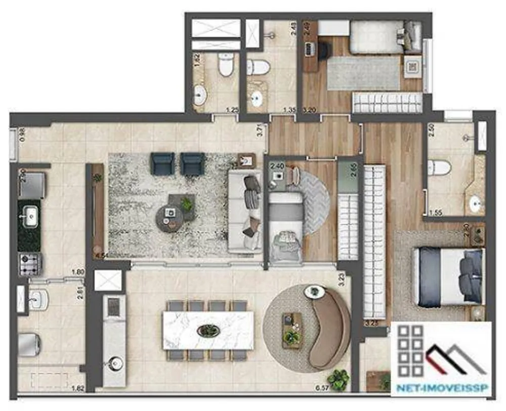 Apartamento, 3 quartos, 111 m² - Foto 15