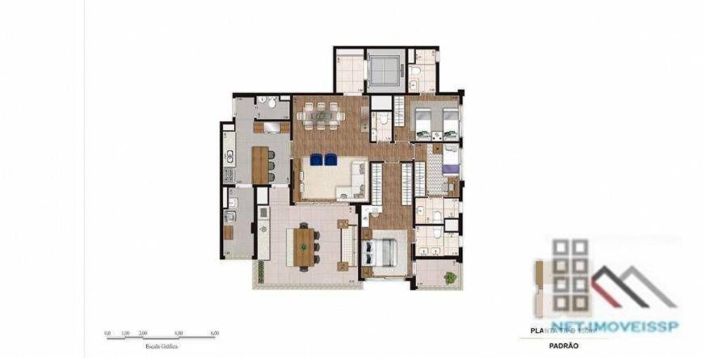 Apartamento, 3 quartos, 147 m² - Foto 2