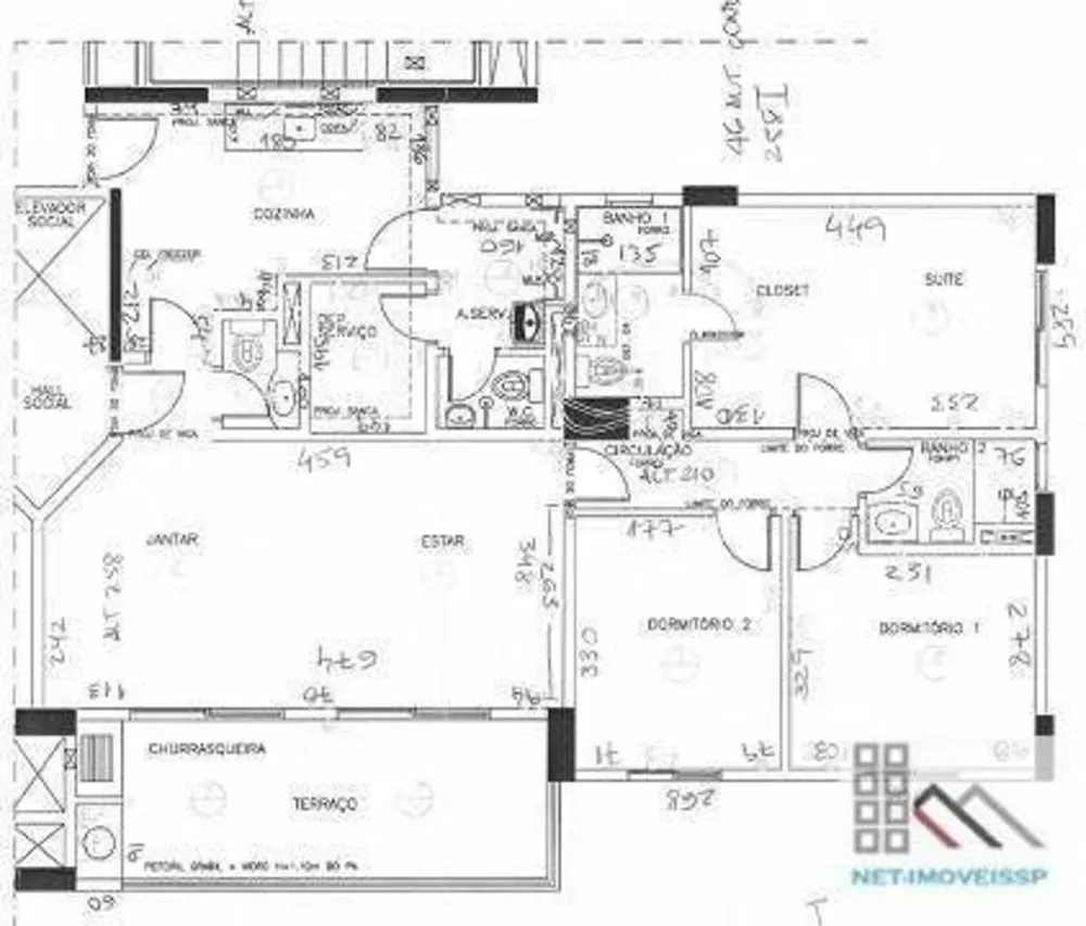 Apartamento, 3 quartos, 111 m² - Foto 1