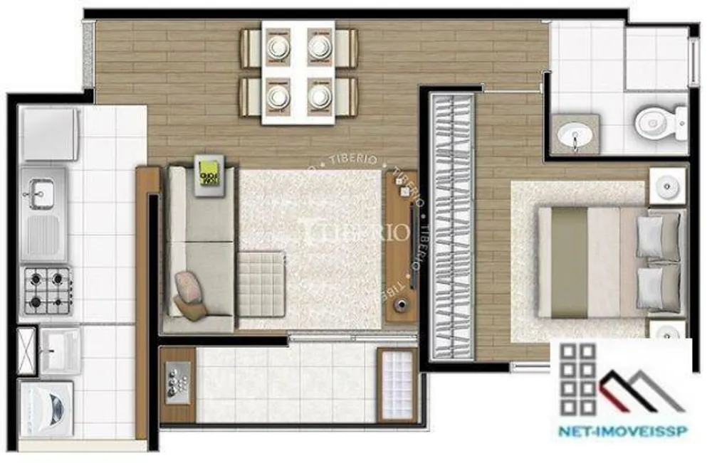 Apartamento, 1 quarto, 41 m² - Foto 16