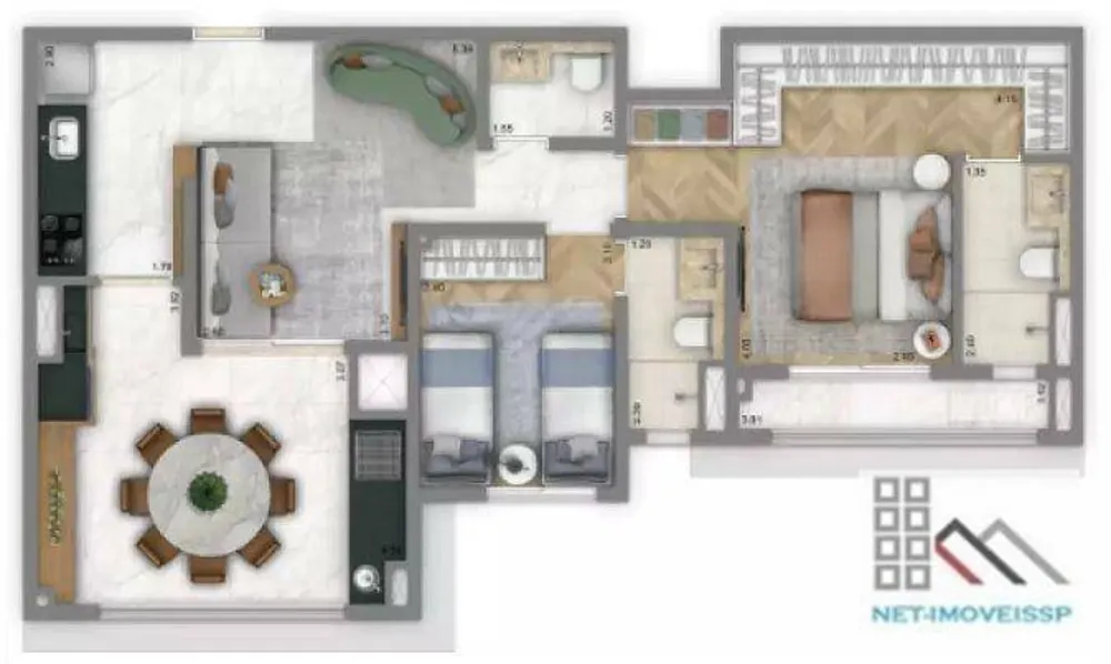 Apartamento, 2 quartos, 75 m² - Foto 16