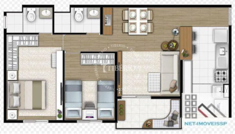 Apartamento, 2 quartos, 61 m² - Foto 12
