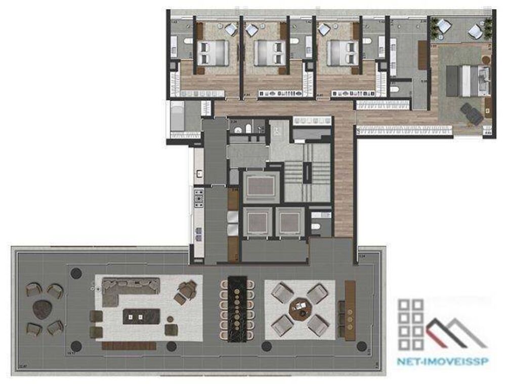 Apartamento, 4 quartos, 403 m² - Foto 2