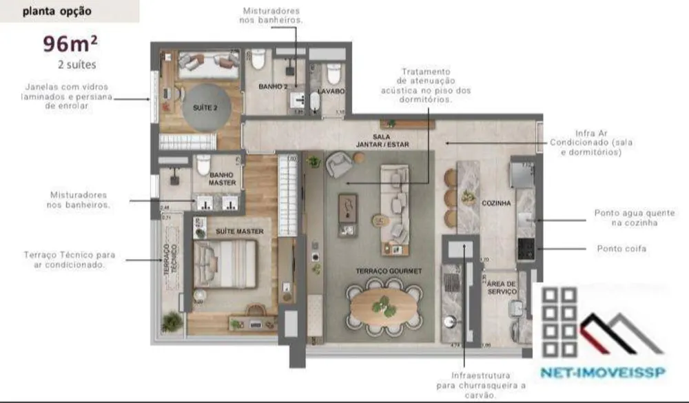 Apartamento, 3 quartos, 97 m² - Foto 14