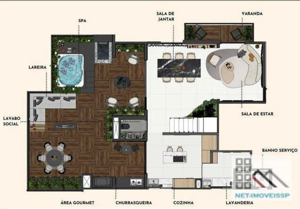 Cobertura, 4 quartos, 234 m² - Foto 44