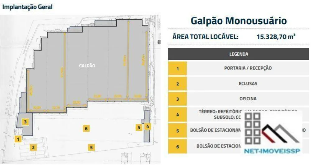 Depósito-Galpão, 15329 m² - Foto 3