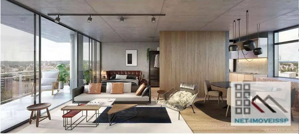 Apartamento, 1 quarto, 61 m² - Foto 2