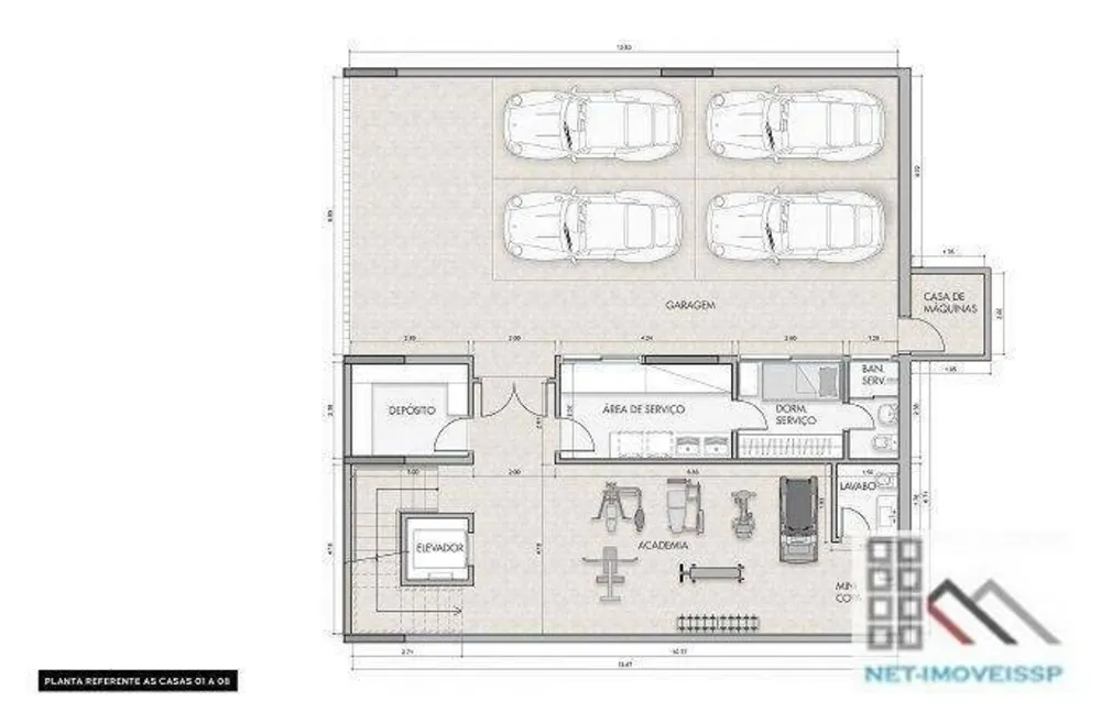 Casa de Condomínio, 3 quartos - Foto 15