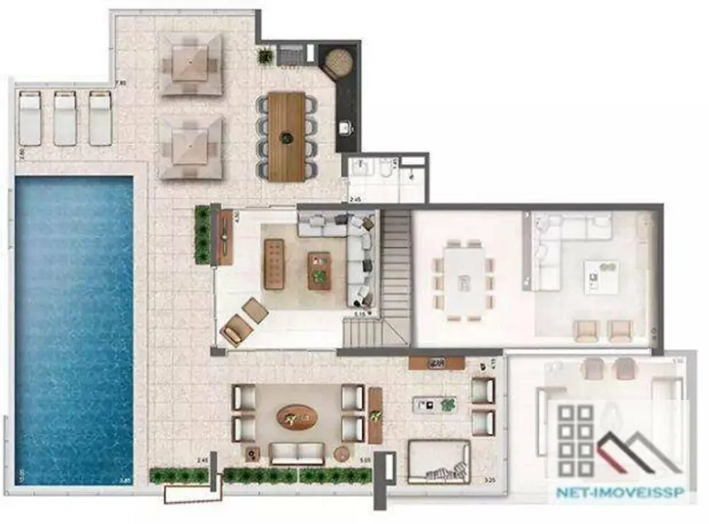 Cobertura, 4 quartos, 481 m² - Foto 12