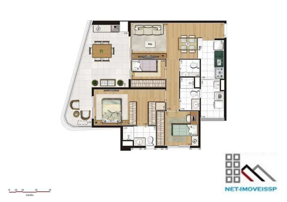 Apartamento, 3 quartos, 92 m² - Foto 7
