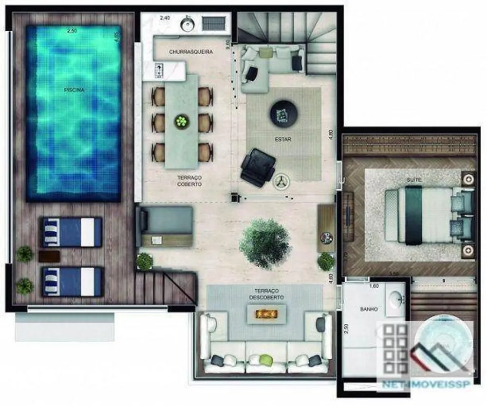 Cobertura, 4 quartos, 220 m² - Foto 15