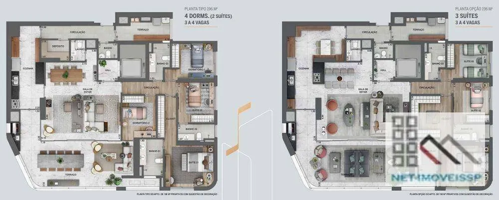 Apartamento, 3 quartos, 196 m² - Foto 8