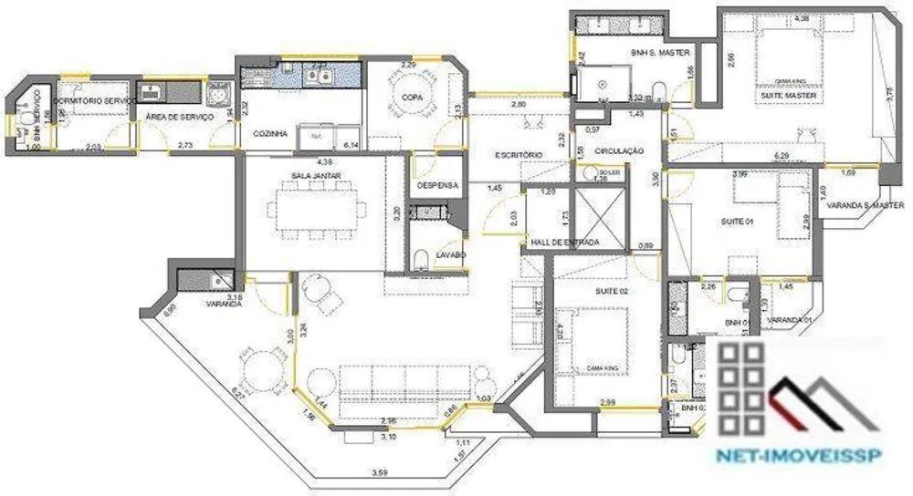 Apartamento, 3 quartos, 176 m² - Foto 31