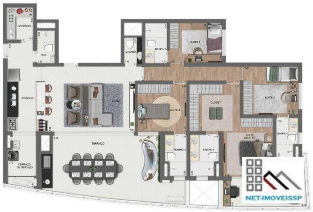Apartamento, 3 quartos, 181 m² - Foto 16
