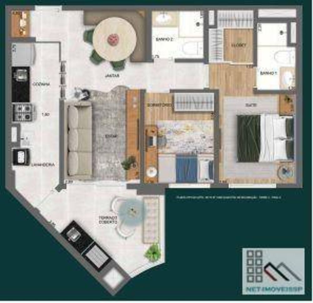 Apartamento, 2 quartos, 70 m² - Foto 9