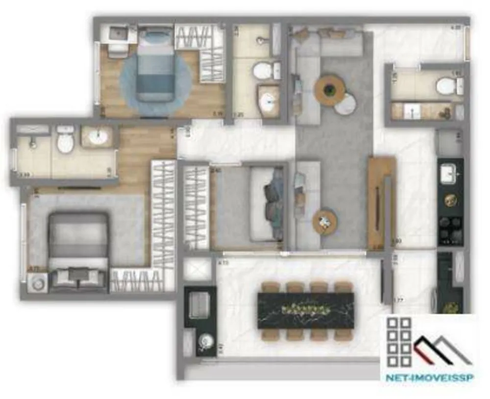 Apartamento, 3 quartos, 84 m² - Foto 11