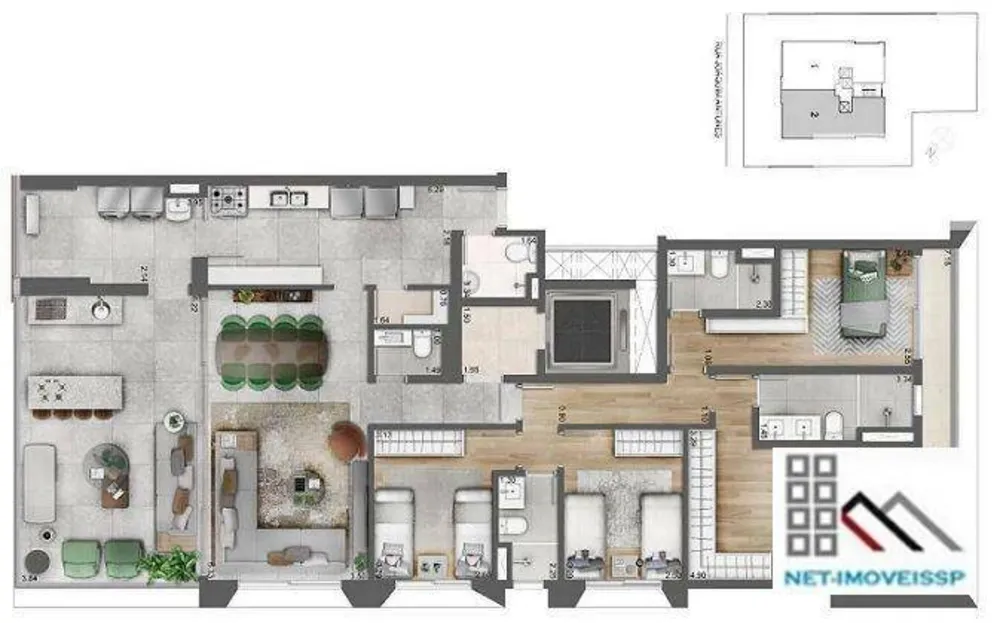 Apartamento, 4 quartos, 174 m² - Foto 16