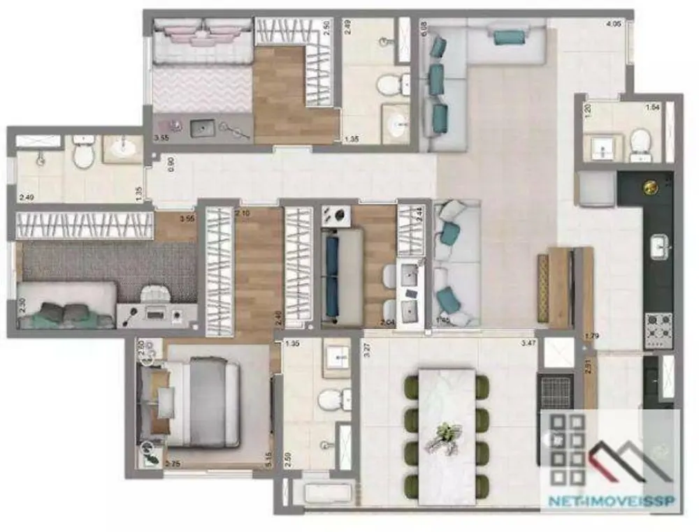 Apartamento, 3 quartos, 109 m² - Foto 10