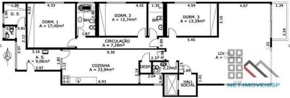 Apartamento, 3 quartos, 187 m² - Foto 32