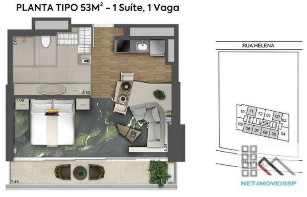 Apartamento, 2 quartos, 73 m² - Foto 6