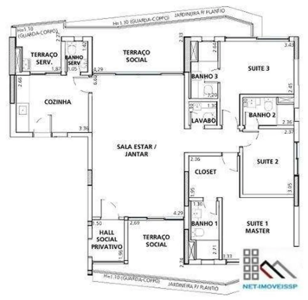 Apartamento, 3 quartos, 114 m² - Foto 2