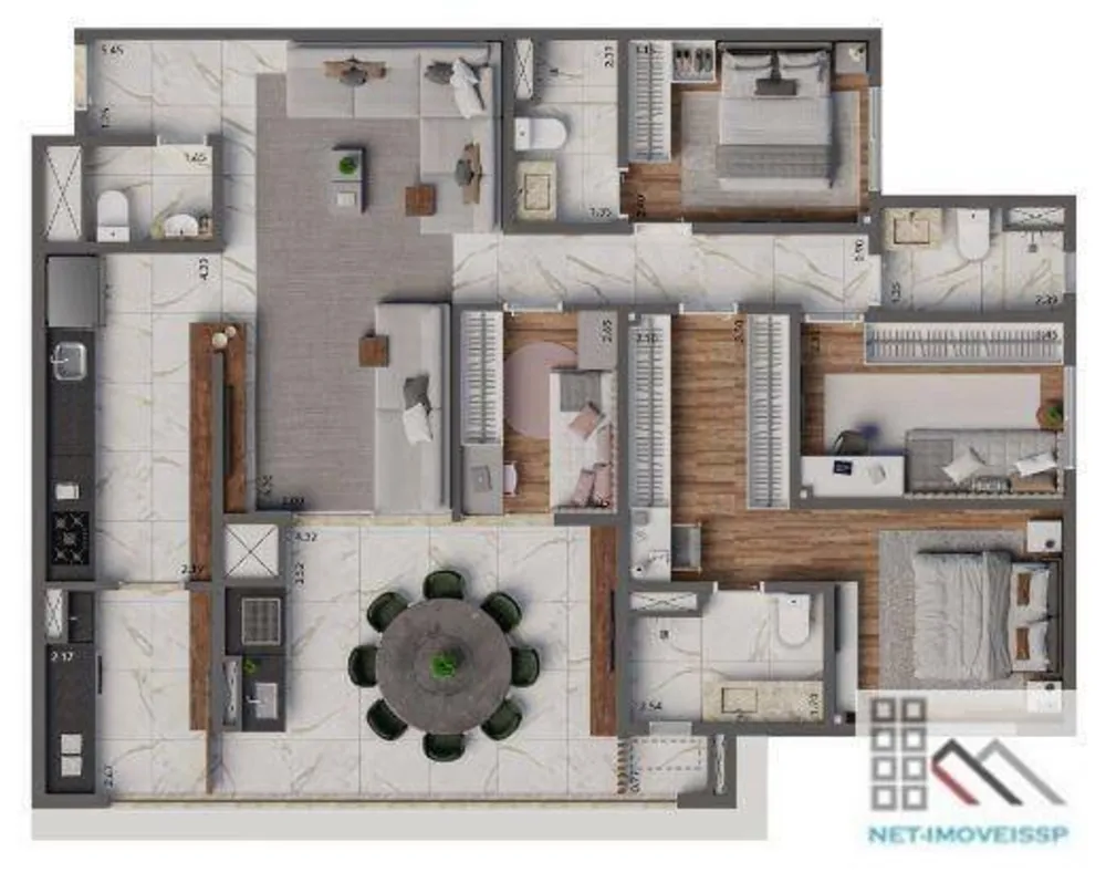 Apartamento, 3 quartos, 125 m² - Foto 15