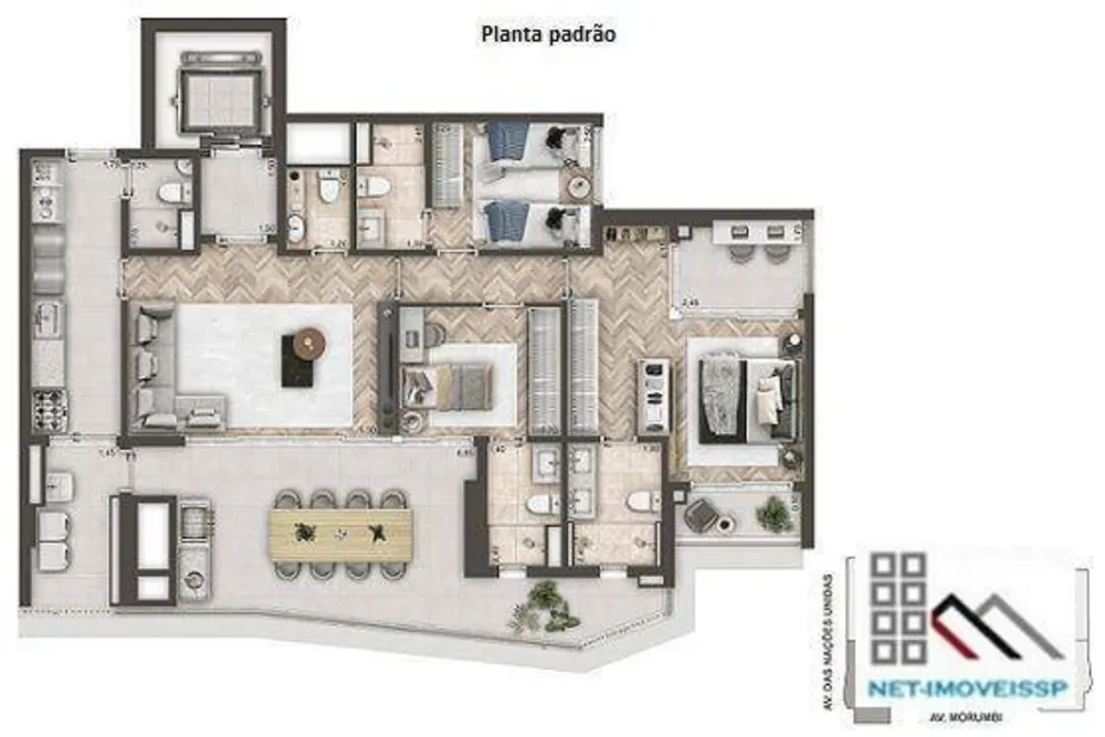 Apartamento, 3 quartos, 142 m² - Foto 12