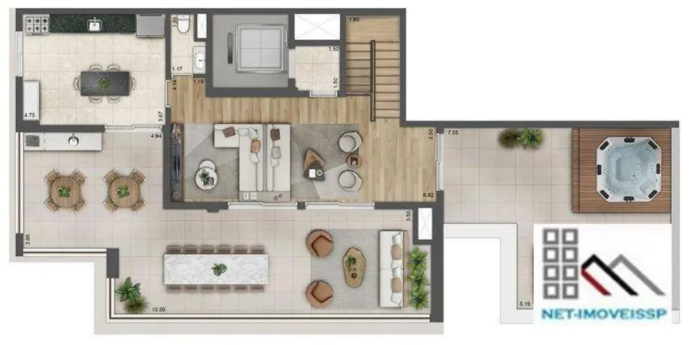 Cobertura, 4 quartos, 304 m² - Foto 12