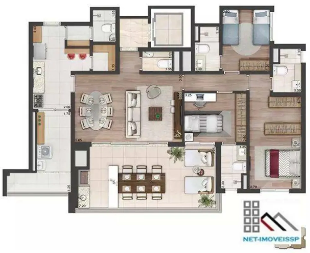 Apartamento, 3 quartos, 138 m² - Foto 16