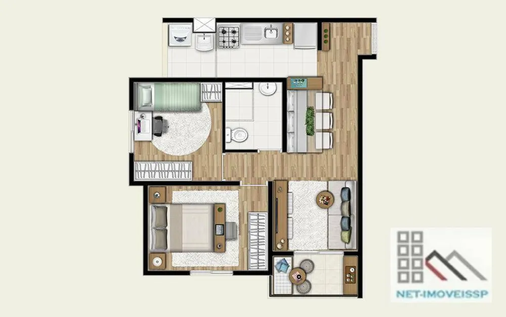 Apartamento, 2 quartos, 51 m² - Foto 15