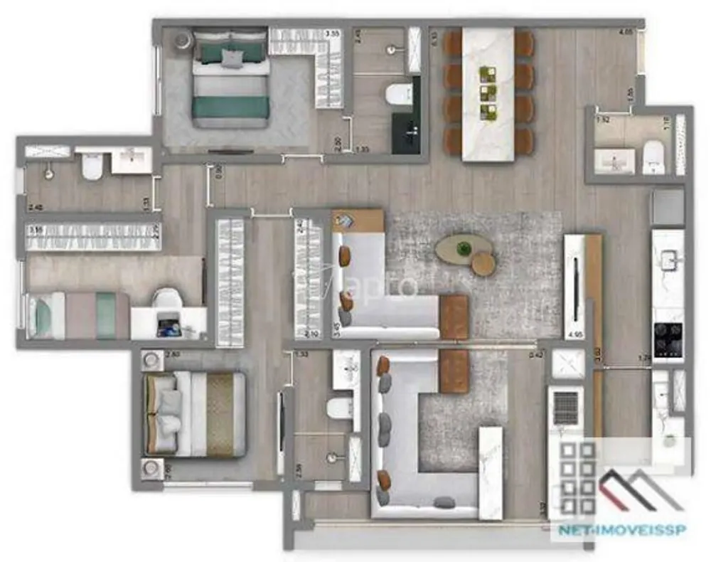 Apartamento, 3 quartos, 108 m² - Foto 23