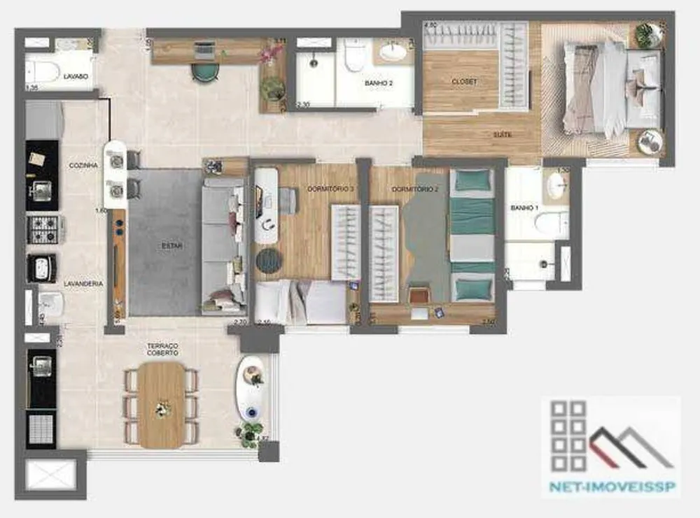 Apartamento, 3 quartos, 86 m² - Foto 16