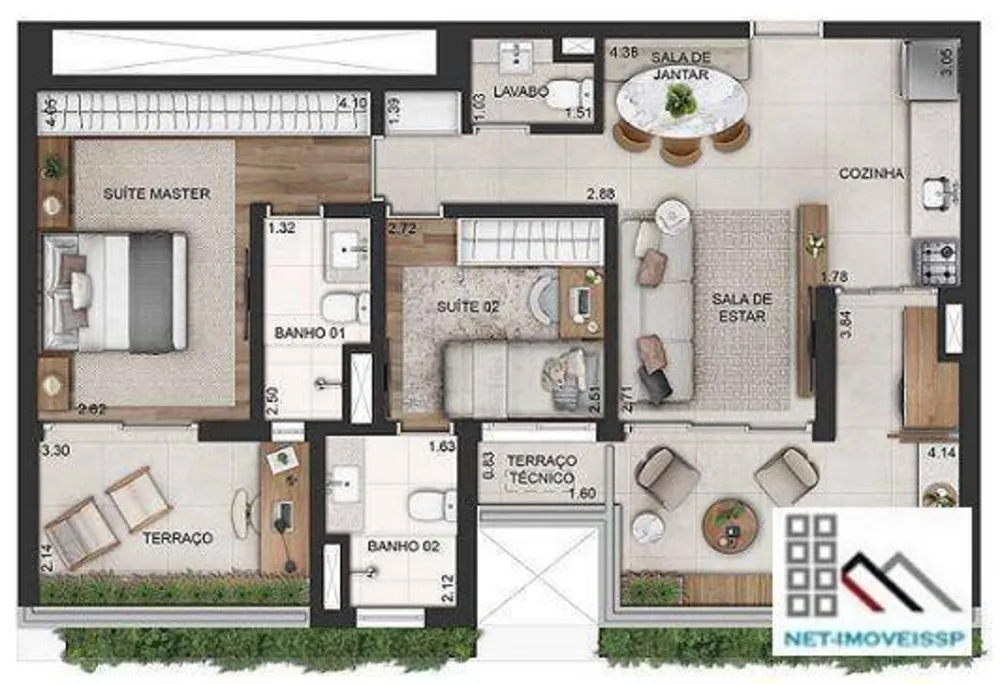 Apartamento, 3 quartos, 123 m² - Foto 15
