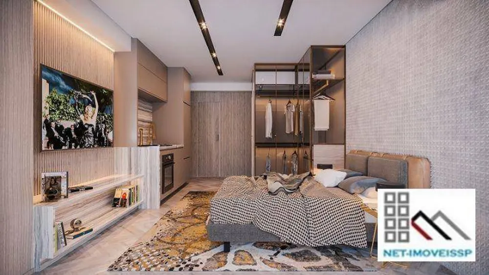 Kitnet-Studio, 44 m² - Foto 1