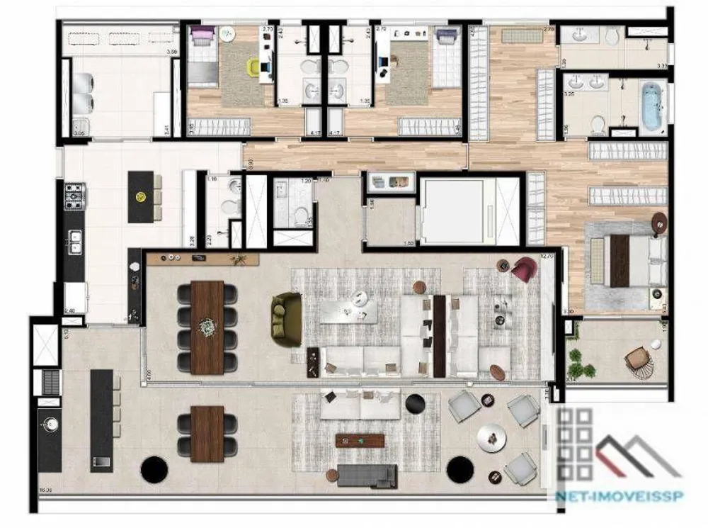 Apartamento, 4 quartos, 275 m² - Foto 15