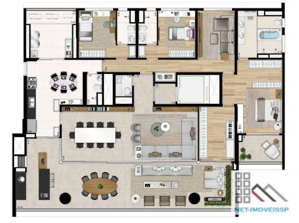 Apartamento, 4 quartos, 275 m² - Foto 7