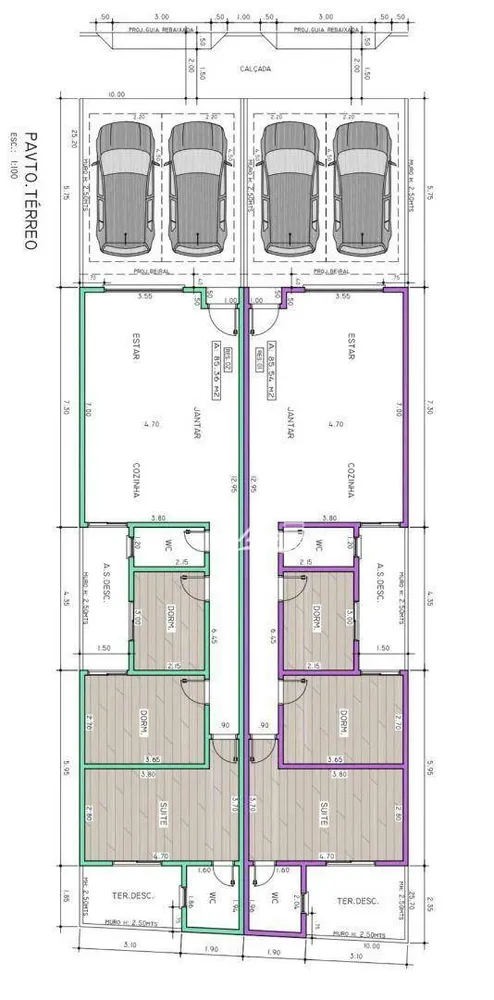 Casa, 3 quartos - Foto 1